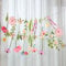SUNBEAUTY Wildflowers Garland Paper Flower Garlands Spring Garden Party Decoration Daisy Wildflower Banner Butterfly Decor for Baby Shower Birthday Tea Supplies