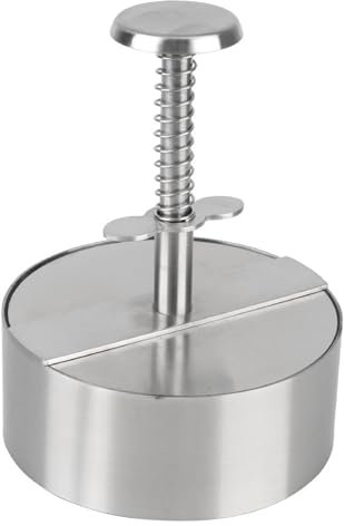 Prensa Para Hamburguesas 2 uds 304 de acero inoxidable for parrilla, plancha, carne, hamburguesa, prensa, cerdo, ternera, molde Manual, herramientas de cocina, hamburguesa, máquina for hacer hamburgue