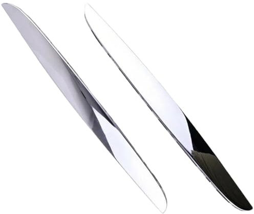 Griglia Anteriore 51137117242 Paraurti Anteriore in ABS Cromato sopra la griglia a Doppio Rene, Rivestimento del Cofano Adatto per BMW Serie 3 E90 E91 2006-2008 Griglia Radiatore