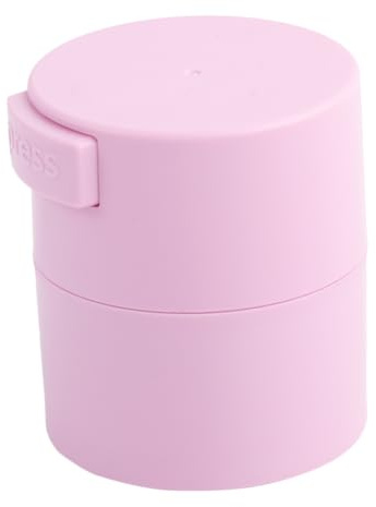 Healvian Eyelash Glue Storage Box Airtight Lash Glue Container Press Seal Organizer for Eyelash Extension Adhesive Large Capacity Lash Storage Jar Portable for Travel and Home