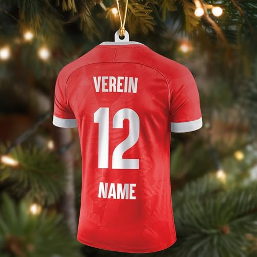 Düsseldorf XXL Weihnachtsbaumschmuck - Düsseldorf Fanartikel personalisierte Weihnachtskugeln, Düsseldorfer Fan Christbaumschmuck, Düsseldorfer Weihnachtsdeko - Fanartikel, Fanshop