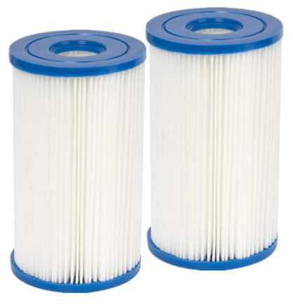 YanBan Confezione da 2 filtri spa compatibili con filtri idromassaggio Intex tipo S2 29012E, non compatibile con tipo S1