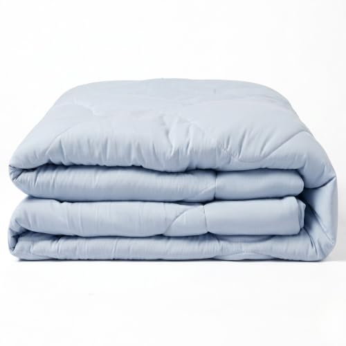 Homescapes Kühldecke Bett – leichte Bettdecke ohne Bezug 135x200 cm – bezuglose waschbare Bettdecke Sommer, Oeko-TEX