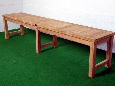 Echt Teak Gartenbank Bank 200cm A Grade