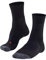 FALKE TE2 M So cotone filo funzionale antivesciche 1 paio, Calzini da tennis Uomo, Nero Black 3000, 42-43