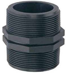 Pisces 1.25'' to 1.25' (in)' Male BSP Thread Nipple Jointer for Pond Hose Tube Fitting
