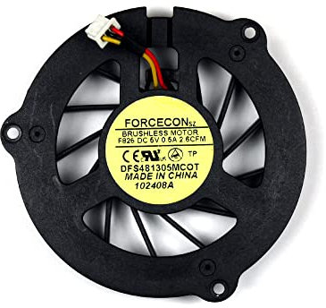 Power4Laptops gráficos discretos Modelo Ventilador para Ordenadores portátiles para los procesadores de Intel Compatible con Compaq Presario CQ50-215NR