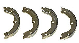 Brembo S56543 Bremsbacken für Handbremsen, Anzahl 4 | Kompatibel mit: NISSAN X-TRAIL I