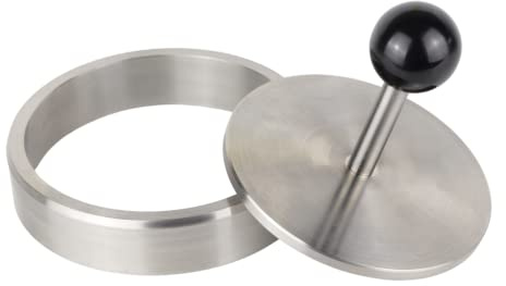Kette´s Grillzubehör Edelstahl Burgerpresse/Patty Maker (XXL) 150mm