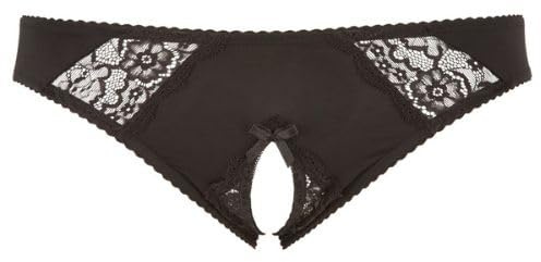 Cottelli Collection Crotch Less Panties, Large