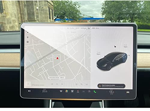 YEE PIN 15 Zoll Tesla Model Y Model 3 2020-2022 2023 Navigation Schutzfolie GPS Model Y Displayschutzfolie Navi Folie Model Y 2023 Gehärtetes Glas Schutz Auto Zubehör