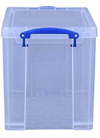 3 x Box 19 Litre Clear