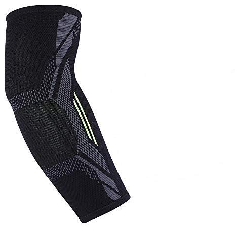 Codo Brace, Manga De Apoyo De Compresión Kunto Fitness Codo Brace para Tendinitis, Férula De Tenis, Codo Y Tratamiento De Codos De Er, Artritis, Entrenamiento(M)