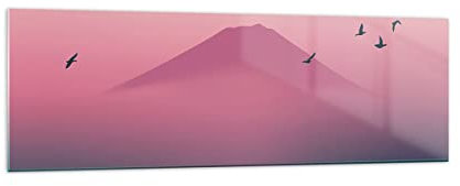 Bilder auf Glas 160x50cm Wandbild Glasdruck Landschaften Natur - 4124