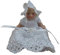 Melody Jane Puppenhaus Baby Weiß Spitzenkleid & Motorhauben Miniatur 1:12 Porzellan Menschen