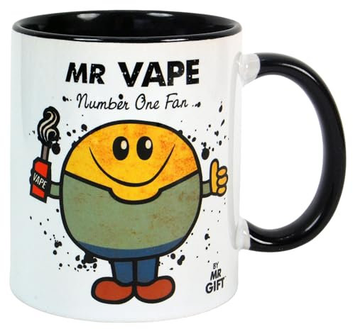 Vape Comedy Humour Ceramic Mug. for him Father dad Present - Quality Gift Boxed Cup