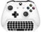 Mini tastiera da gioco per Xbox One Chatpad, senza fili, con jack audio/cuffie per Xbox One Elite e Slim Game Controller Gamepad, ricevitore 2,4 GHz incluso (bianco)
