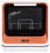 Cookology CMDW2 Compact Mini Portable Counter Top, Tabletop Dishwasher Small, 7 Wash Cycles with ECO Friendly Mode and Baby Bottle Rack - In Orange