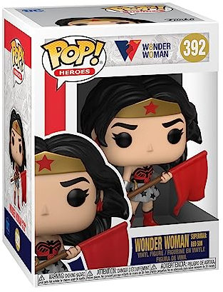 Funko POP! Heroes: WW 80th-Wonder Woman - (Superman: RedSon) - DC Comics - Vinyl-Sammelfigur - Geschenkidee - Offizielle Handelswaren - Spielzeug Für Kinder und Erwachsene - Comic Books Fans