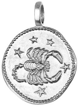NKlaus Skorpion Kettenanhänger 925 Sterlingsilber, 16mm