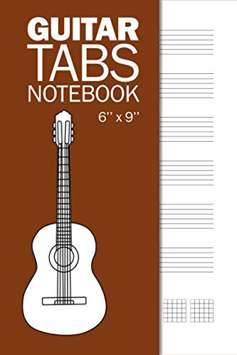 Guitar Tabs Notebook 6x9