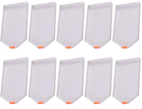 10Pcs Large Diamond Art Sorting Trays for DIY Bead Crafting - Plastic Rhinestone Plate Storage for Easy Organization and Pouring