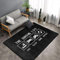 Arctic Residents The Gaming Life Area Teppich, Schlafzimmer, Wohnzimmer, Küche, rutschfeste Bodenmatte, Fußmatte, Kinderzimmer, Spielteppich, Yogamatte, 152,4 x 99,1 cm