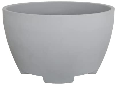 Kentis - Vaso in Resina da Esterno Diametro 110 cm - Colori a Scelta - per Piante di Grandi Dimensioni