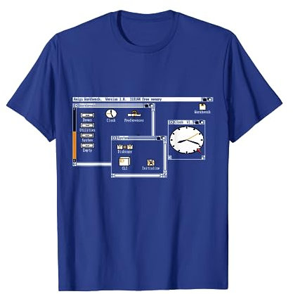 COMMODORE - AMIGA 500: Workbench Desktop Version 1.0 T-Shirt