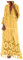 Ni_ka Robe Boheme Chic Jupe Longue FrangéE en Dentelle à Encolure en V Dress Femme Sexy Rose Taille S à 4XL, Ni_kadress44581, Jaune
