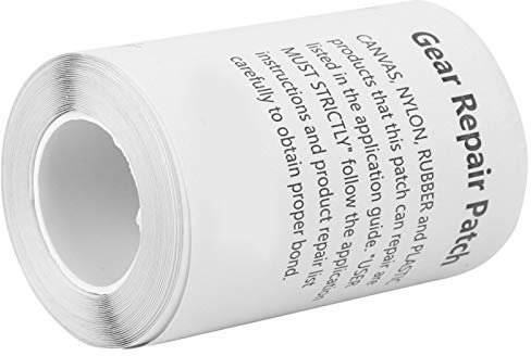 01 02 015 Tenacious Tape Reparaturband, Lederreparaturband Wasserdichter Reparaturaufkleber für Schlauchboote für Luftbetten für Schwimmringe für Trampoline
