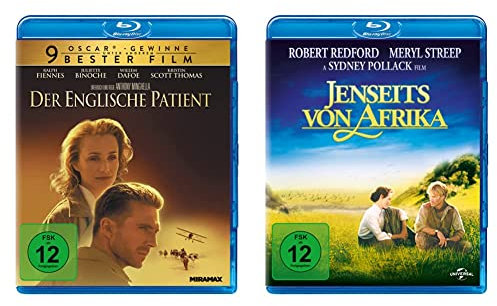 Der englische Patient [Blu-ray] & Jenseits von Afrika [Blu-ray]