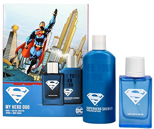 DC Comics Superman My Hero Duo Eau de Toilette EdT 50ml + Duschgel 150ml