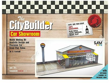 The CityBuilder Kit de construction de voiture à l'échelle O 7 mm à l'échelle 1:43
