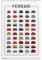 NIPSER Ferrari Supercars Poster für Wanddekoration, Jugendzimmer, Wohnzimmer, 30 x 45 cm
