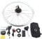LUNICASHA 28 Zoll E-Bike Umbausatz Kit 36V 350W Elektro-FahrradUmbausat Kit Elektrofahrrad Hinterrad Motor LCD Umbausat Ebike Elektrofahrräder Motor Kit Hinterrad
