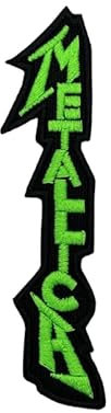 American Heavy Metal Band Embroidered Patch for Clothing Sew On Or Iron On Applique Badge Trendy DIY Fashion Accessory Unique Decorative Logo for Jackets, Jeans, and Bags - Vintage Apparel