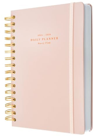 Planer 2024 2025 Kalender 2025 Buchkalender Kokonote Dusty Pink Schulplaner 2024 2025 A5 - Schülerkalender 2024 2025 Ringbuch A5 Terminplaner 2024/2025 Planer 2024 Ringbuch