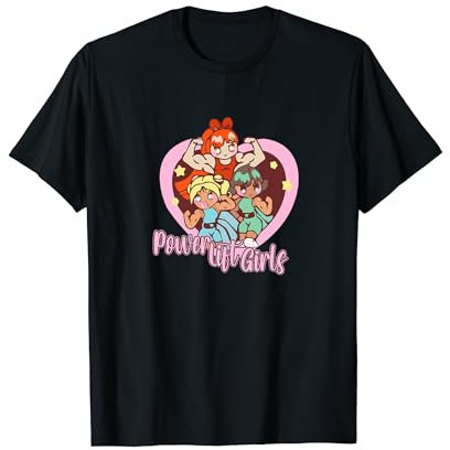 Power Lift Girls Pump Cover Fitness Gym Workout Funny T-Shirt