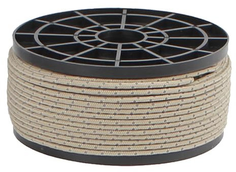 Cuerda de paracaídas reflectante de 164 pies | Cuerda de utilidad de 2.5 mm para actividades al aire libre, camping, hamaca, pesca, senderismo, tendedero, cuerda multiusos duradera para seguridad y