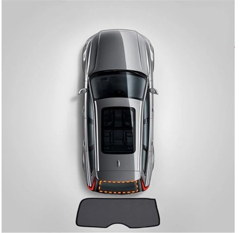 Parasol Interior Parasol Ventana Coche Protector Parabrisas Delantero Cortina Ventana Lateral Trasera Visera para Ford para Fiesta para Hatchback 2008-2015 2016 2017 Lateral Ventana Parasol(Back Sun