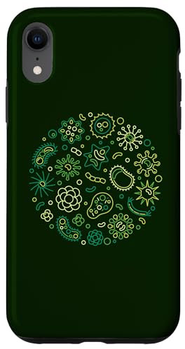 Batteri e virus - Microbiologia Science Custodia per iPhone XR