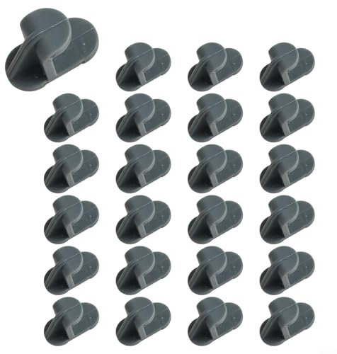 Effective 24PC Plastic Shelf Clips to Optimize Space in Your for Kitchen Freezer and Refrigerator Shelving