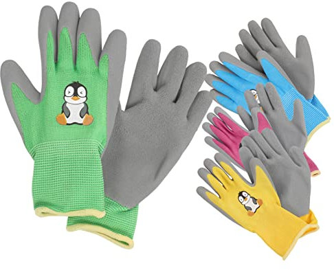 Toddmomy 4Paare Gartenhandschuhe Für Wiederverwendbare Atmungsaktive Schutzhandschuhe Strapazierfähig Und Rissfest Für Gartenarbeit Radfahren