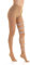 Gi&Gi Damen-Strumpfhose mit abgestufter Kompression, durchscheinend, 140 den, formende Kompressionsstrümpfe 18-21 MMHG, beige, L