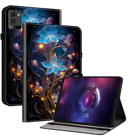 Tablet Case for Lenovo Legion Y700 (2025)/Legion Tab Gen 3 8.8 Dual Angle Stand Built-in Pencil Holder Painted pattern - Lantern flower