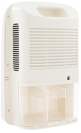 Mqwdxzfes 2.5L Klein Luftentfeuchter Elektrisch, 42W Feuchtigkeit Lufttrockner mit Fernbedienung, Leise Dehumidifier Raumentfeuchter, Tragbarer Luftentfeuchter für Schlafzimmer, Badezimmer, 45dB