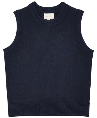 Joules Womens Holly Knitted Vest Navy