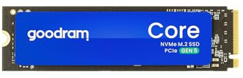 GoodRam - SSD 4000GB - Interne SSD - Datenspeicher - Internal Solid State Drives für Computer, Laptop, PCIe 5.0x4, Datenauslesegeschwindigkeit 9200 MB/s, Datentransfer Max 8100 MB/s, Core Blau