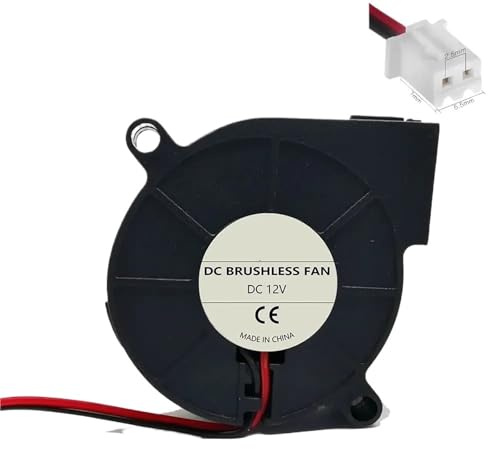 3D Printer Parts 5015 Blower Fan 12V 24V cooling fan 5cm 50x50x15mm Anet A8 A6 5015(12V)
